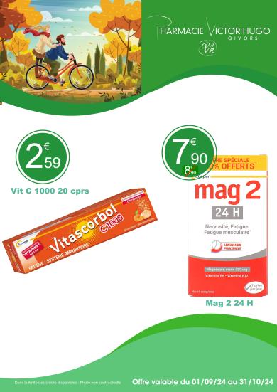 vit c vitascorbol mag 2 cooper pas cher